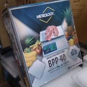 Bascula CAP 40kg ( teclado metálico)